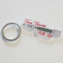Porte Clefs "From Navarre with Love"
