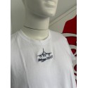 TEE SHIRT MIRAGE 2000D BLANC ECRITURE BLEU