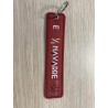 FLAMME TISSU ROUGE