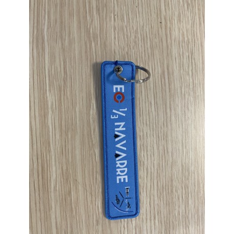 FLAMME TISSU BLEU 