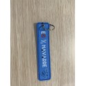 FLAMME TISSU BLEU 