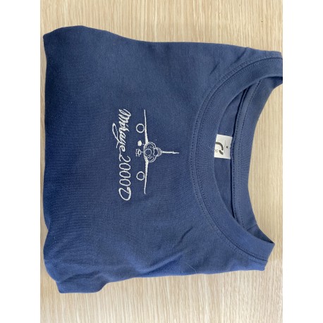 Tee-Shirt Bleu denium 